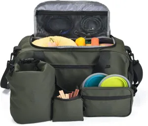4-in-1 Dog Travel   Walking Bundle | 8-Pocket Travel Organizer   Extra Large Food Container   Exclusive Walking Bag   Detachable Treat Pouch | Poop Bag Dispensers | Cabin Approved Size | Waterproof