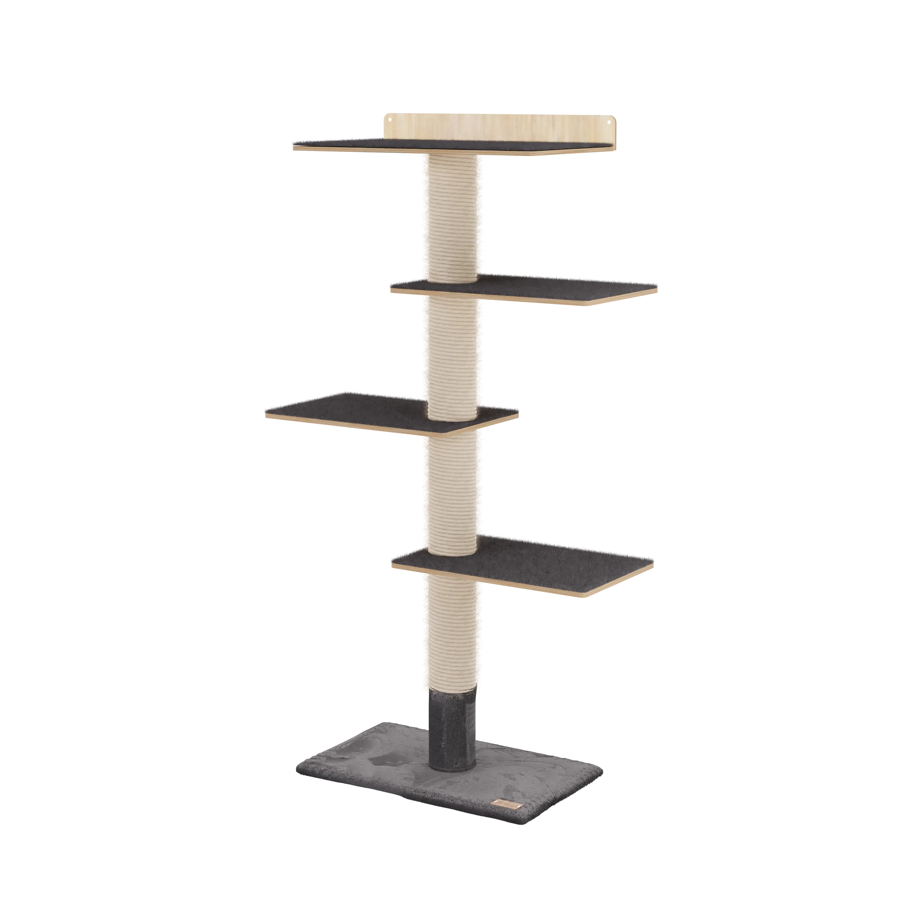 70 inches Wall Mounted Cat Tower - Perfect for small spaces