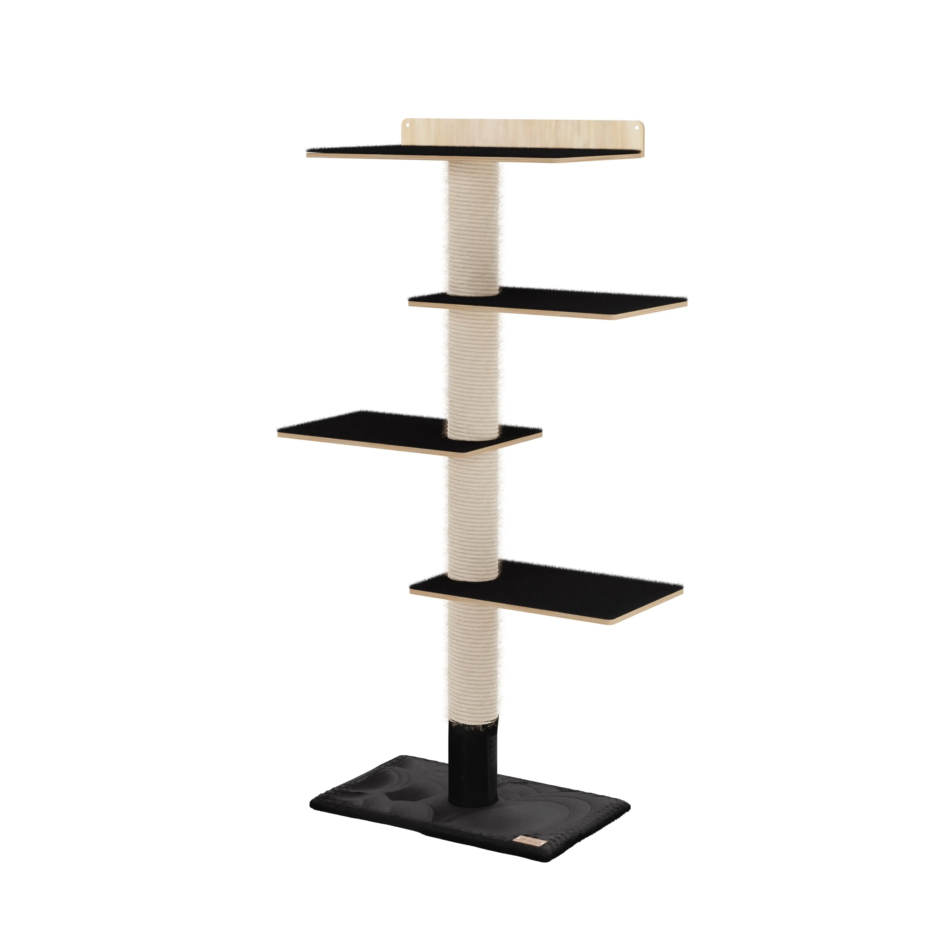 70 inches Wall Mounted Cat Tower - Perfect for small spaces