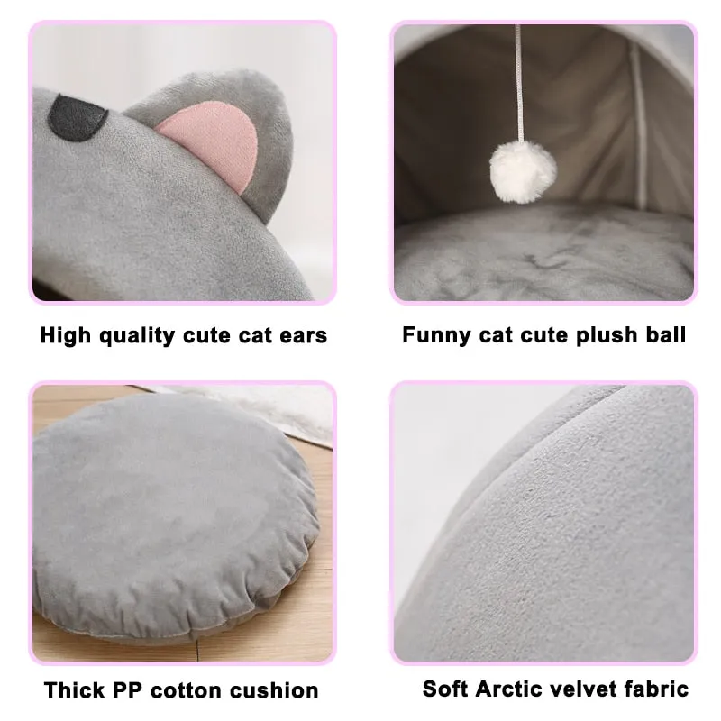 Adorable Cat Mouth Theme Pet House