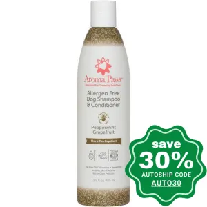 Aroma Paws - Dog Shampoo & Conditioner - Allergen Free Bug Repellent - 13.5OZ