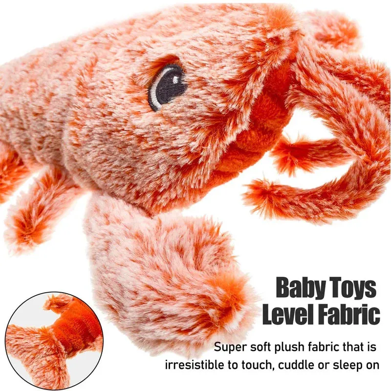 Automatic Flopping Lobster Pet Toy