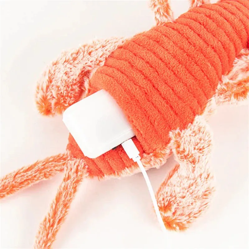 Automatic Flopping Lobster Pet Toy