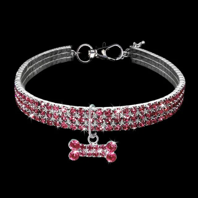 Bling Rhinestone Dog Collars