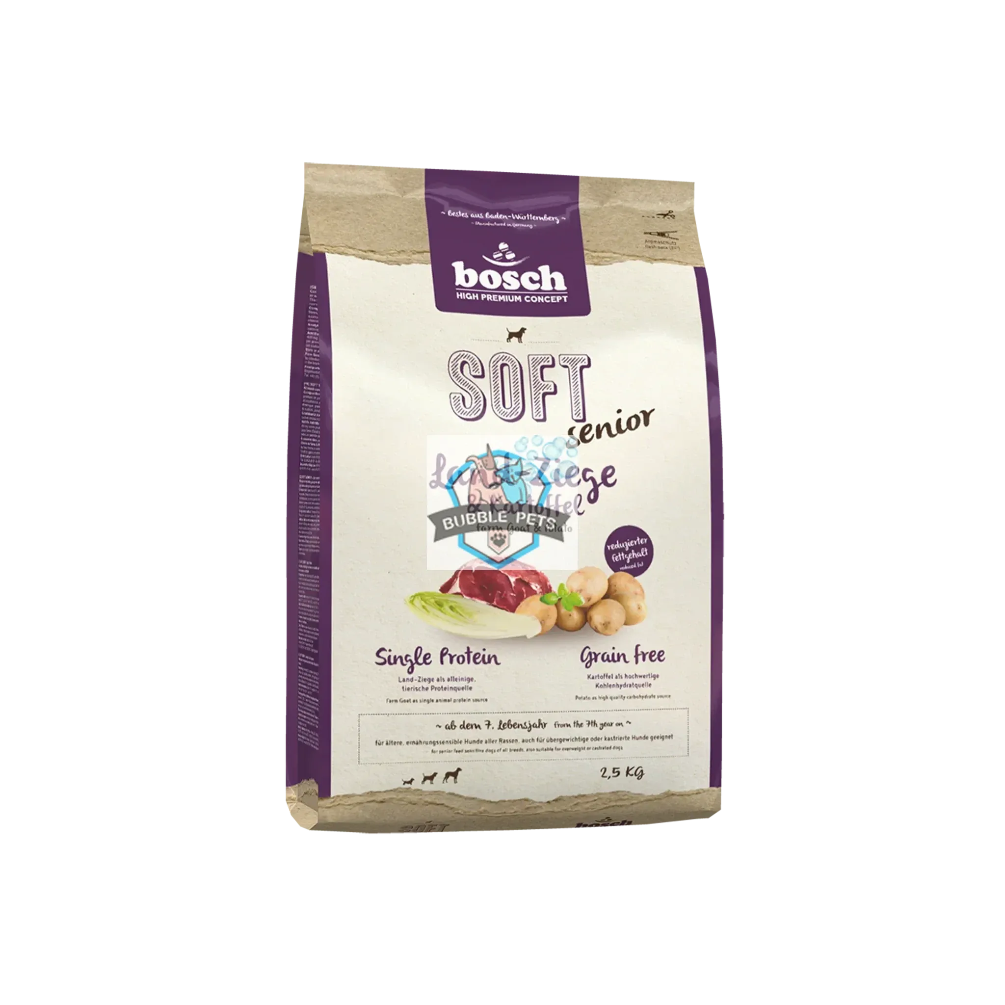 Bosch High Premium Soft Senior Farm Goat & Potato Dog Food