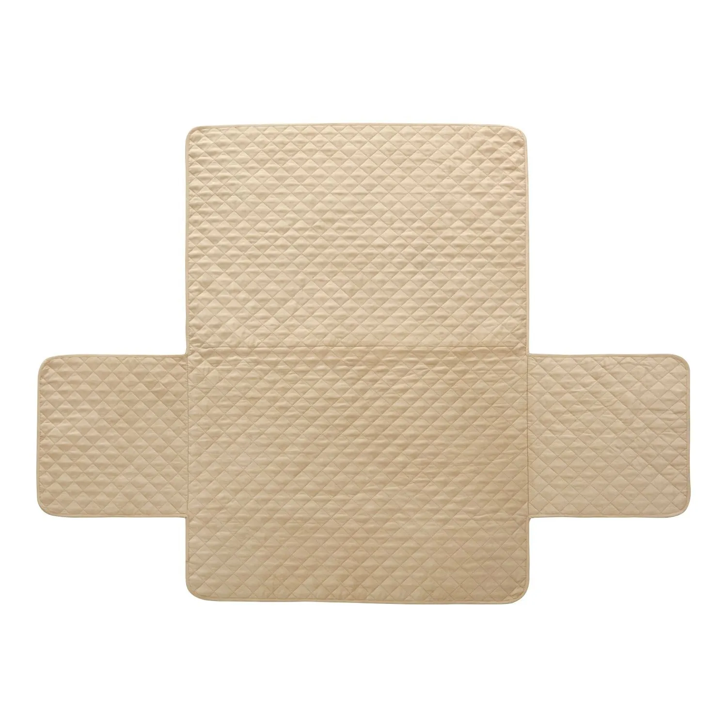 Cosy Quilted Sofa Protector Cover for Loveseat - Oat