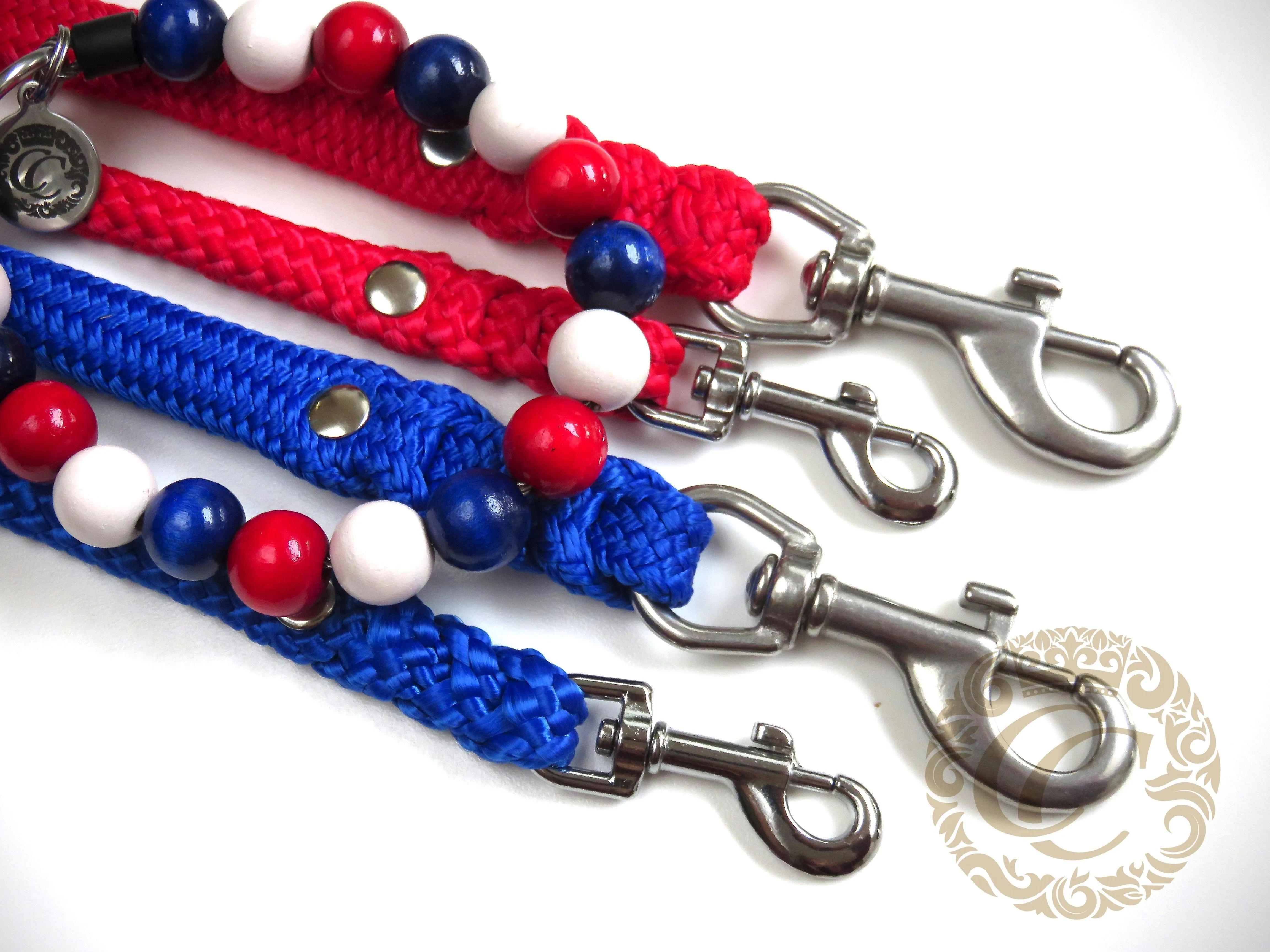 Dog collar Tricolor