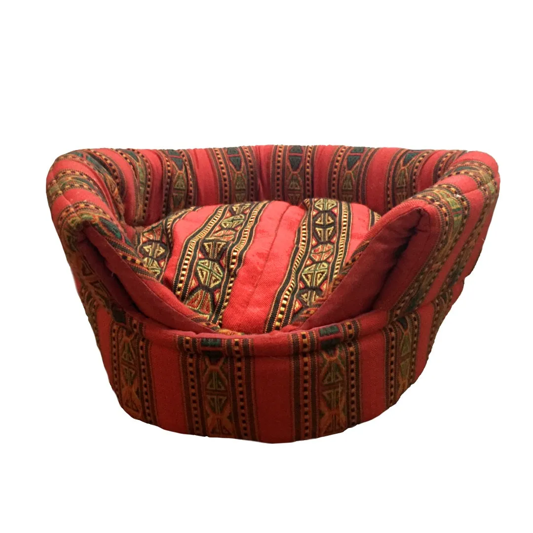 Dog Dome Bed- RED | Pet Beds