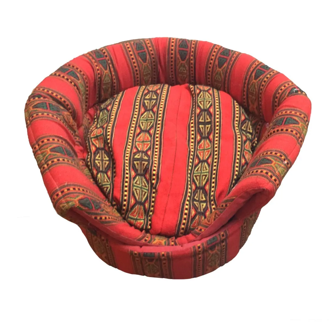 Dog Dome Bed- RED | Pet Beds