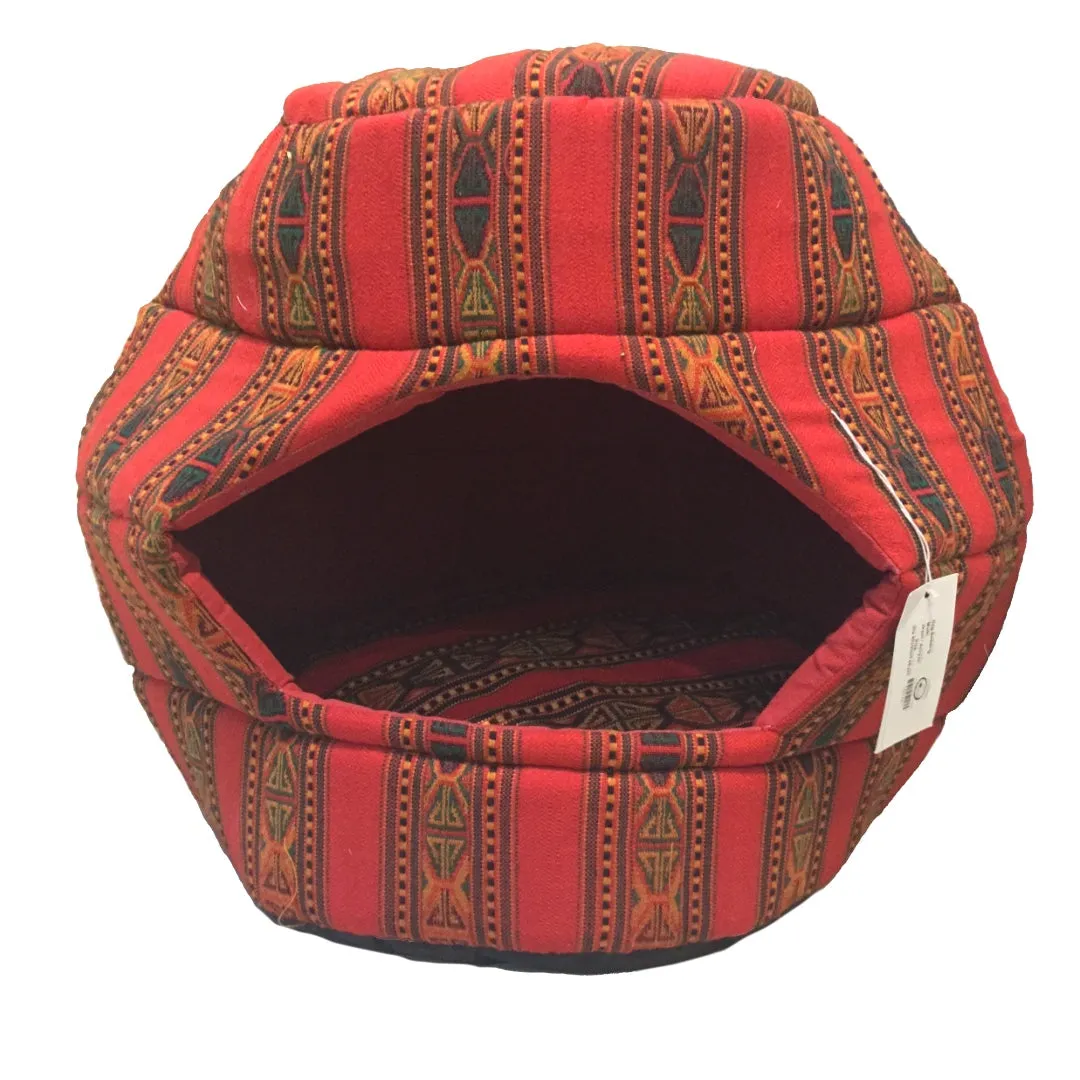 Dog Dome Bed- RED | Pet Beds