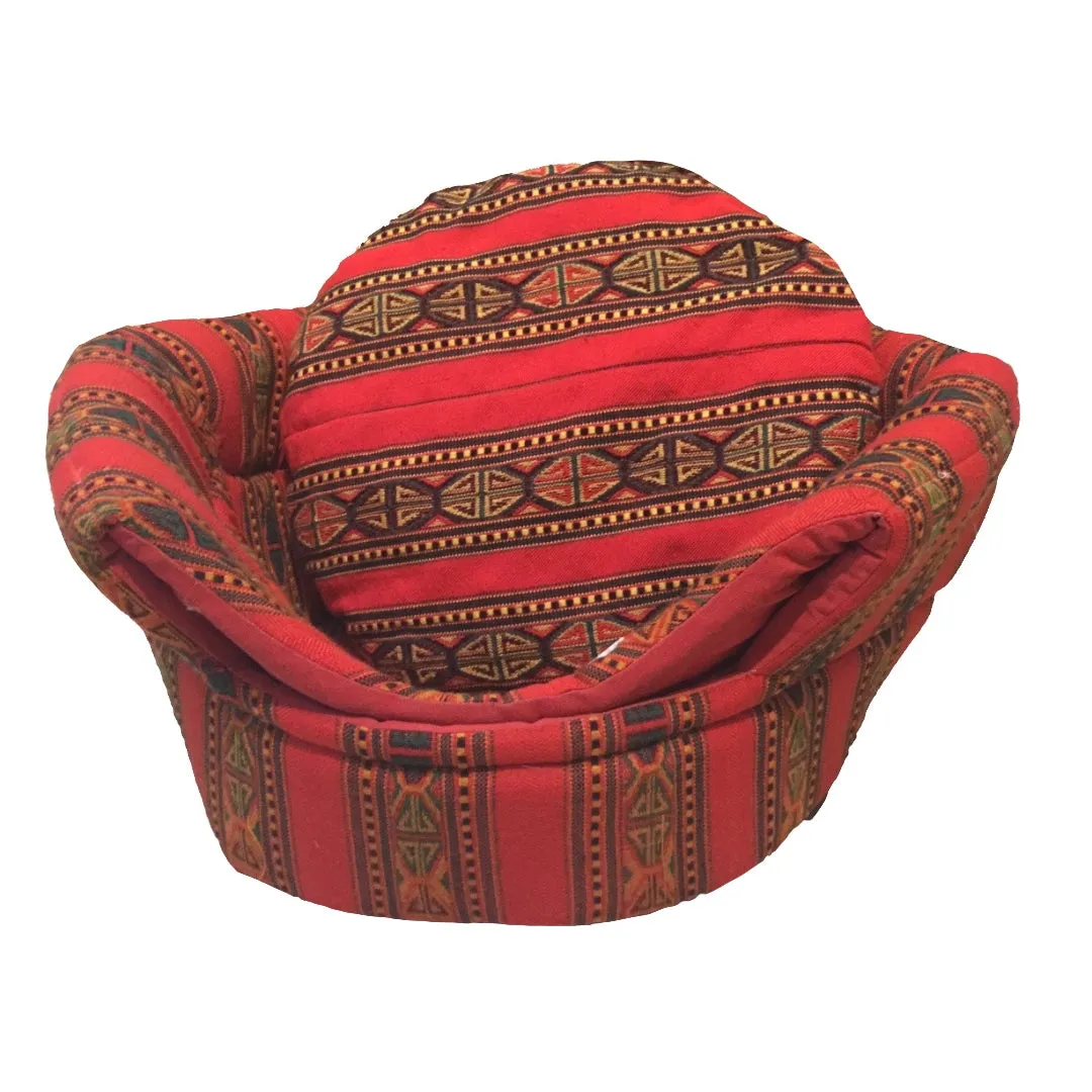 Dog Dome Bed- RED | Pet Beds