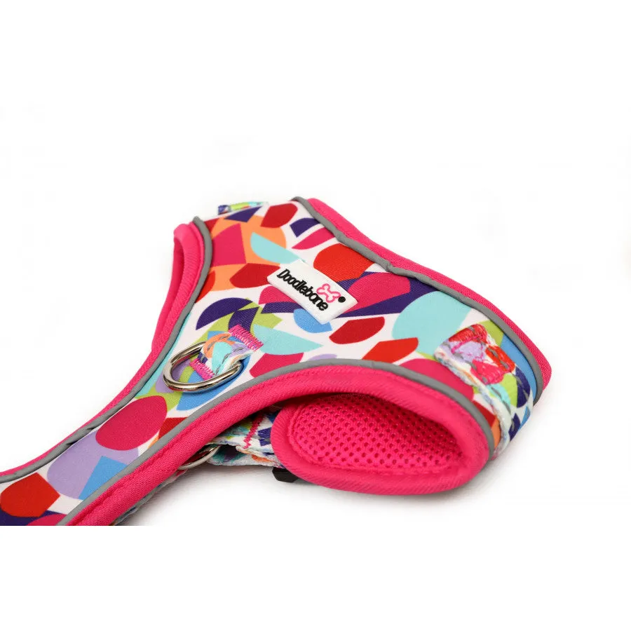Doodlebone - Adjustable Airmesh Pattern Harness - Abstract - Size 3-5