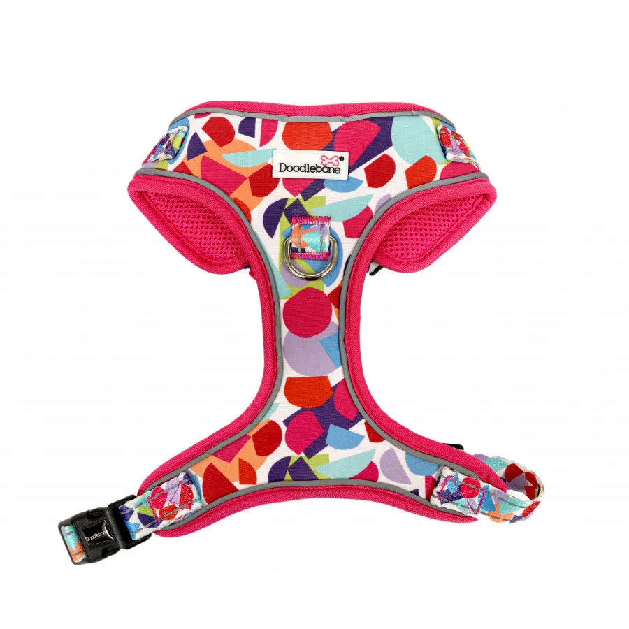 Doodlebone - Adjustable Airmesh Pattern Harness - Abstract - Size 3-5