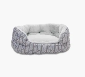 Grey Pet Bed 27" x 20" x 10"