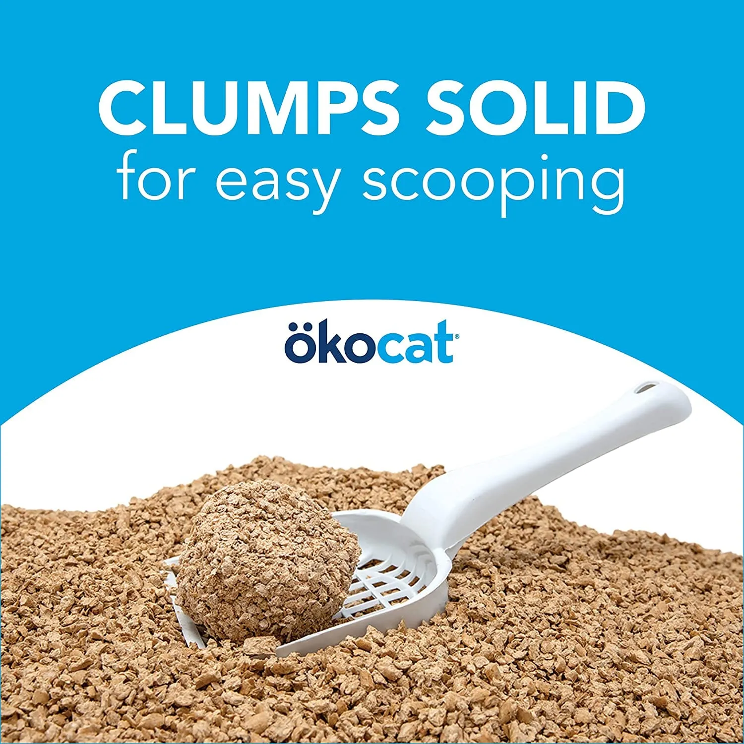 Healthy Pet Okocat Cat Clumping Wood Litter Cat Litter - 19.8 Lbs