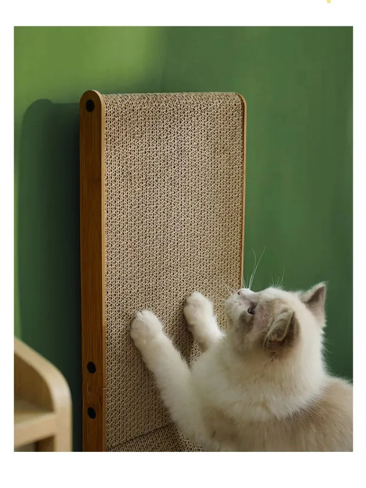 L-Shaped Cat Scratching Board