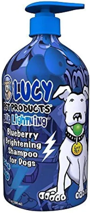 Lucy Pet All Natural Shampoo for Dogs - Lightning Blueberry Brightening