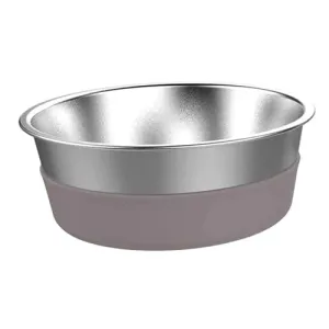 Messy Mutts Stainless Heavy Gauge Bowl with Silicone Bottom