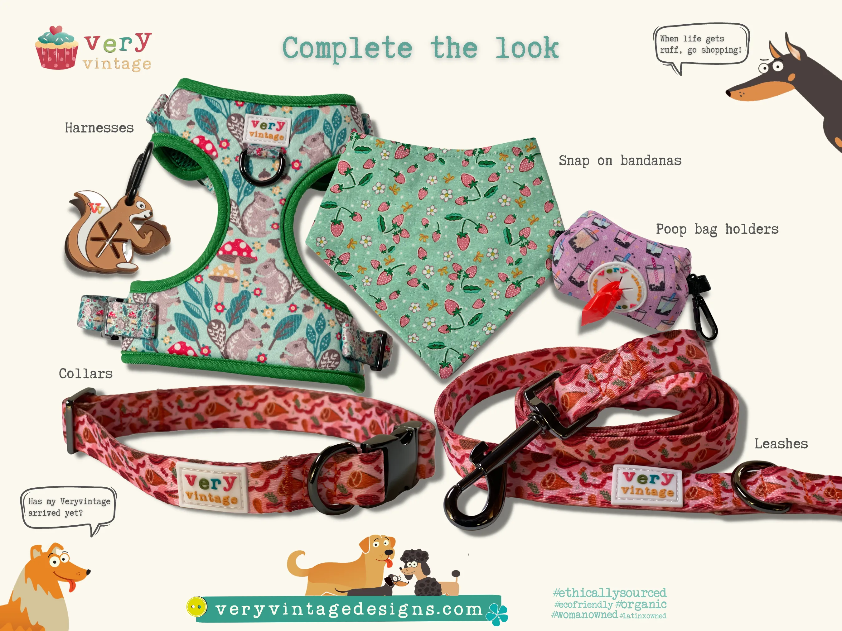 Murphy - Eco-Friendly Step In Harness Vest - Small Dog & Cat Harness