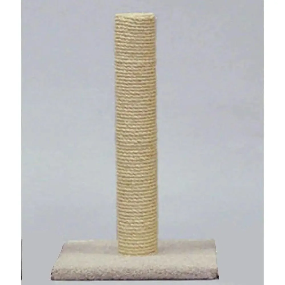 North American Pet All Sisal Cat Post Scratching Post Neutral Tone