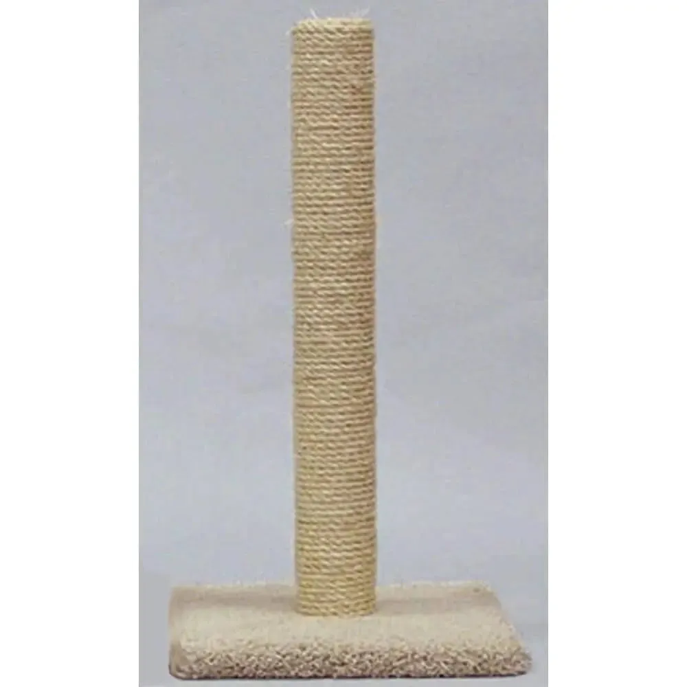 North American Pet All Sisal Cat Post Scratching Post Neutral Tone