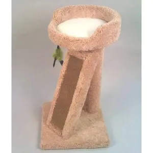 North American Pet Nap and Scratch Pedestal Assorted 28.5 in