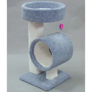 North American Pet Pedestal with Tall Tunnel Pedestal Assorted 32 in