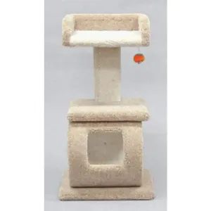 North American Pet Pedestal with Tray and Tunnel Pedestal Assorted 40 in
