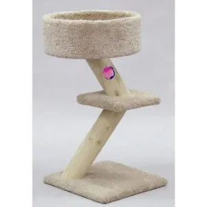 North American Pet Rustic Pedestal Pedestal Beige 29.5 in