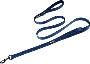 OneTigris Handled No-Pull Dog Walking Leash Long Traffic Leads for Medium to Large Dogs (Blue, 6FT)