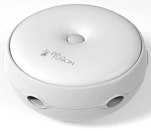 PetFusion AMBUSH INTERACTIVE Cat Toy with electronic rotating feather. (Smart modes, nighttime light, batteries included)