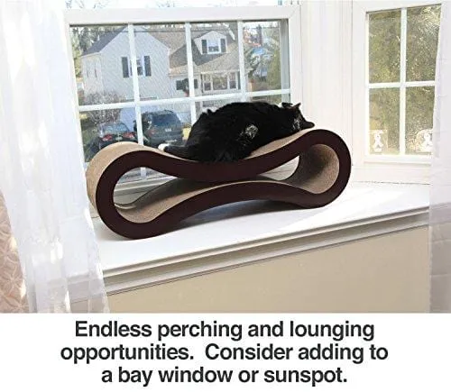PetFusion Ultimate Cat Scratcher Lounge. [Superior Cardboard & Construction]. Beware 'Cheaper copycats' with 'unverified' Reviews