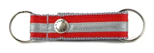 Red Reflective Snappy Keychain - 414