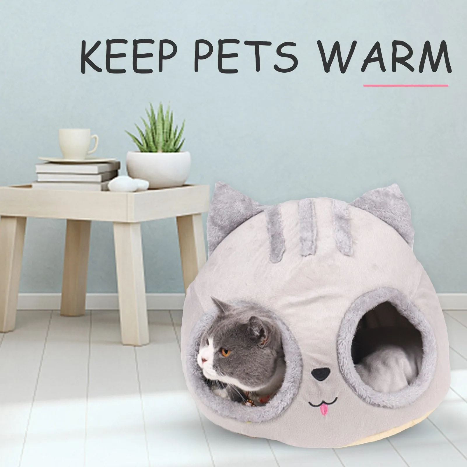 Removable Cat Bed House Cave