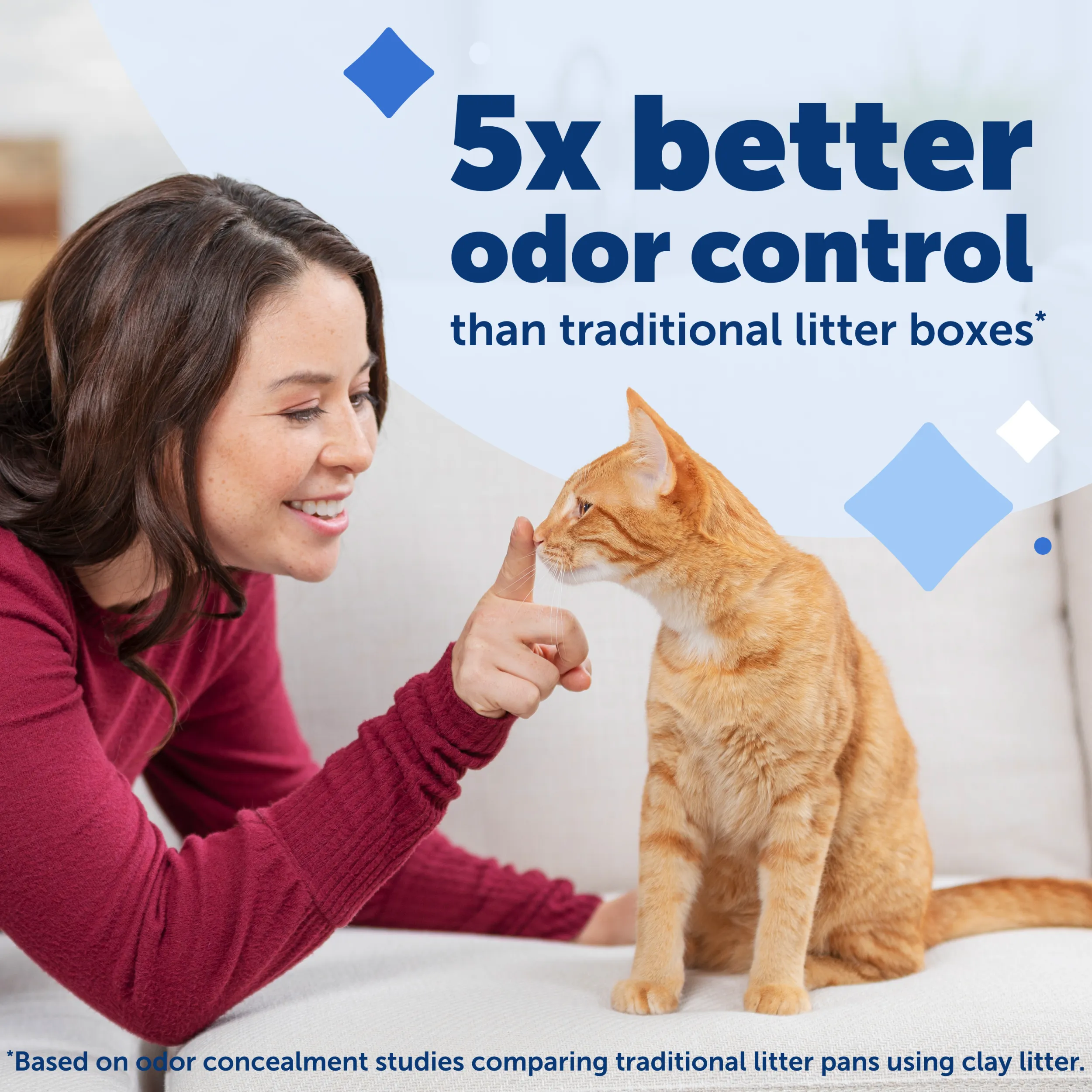 ScoopFree® Crystal Disposable Litter Tray, Lavender, 3-Pack