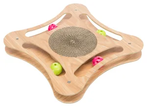 Scratching Cardboard with Wooden Frame