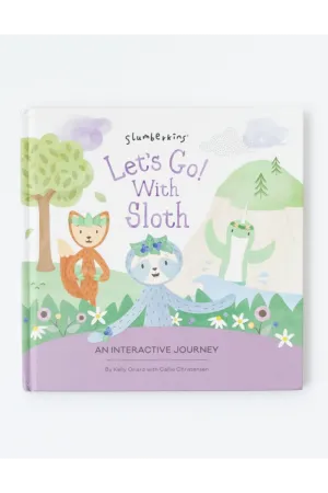 Slumberkins Book - Let's Go! With Sloth