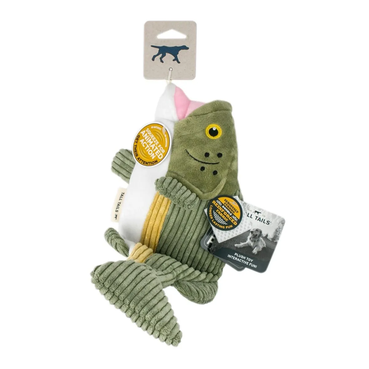 Tall Tails Dog Toy Animated Bass