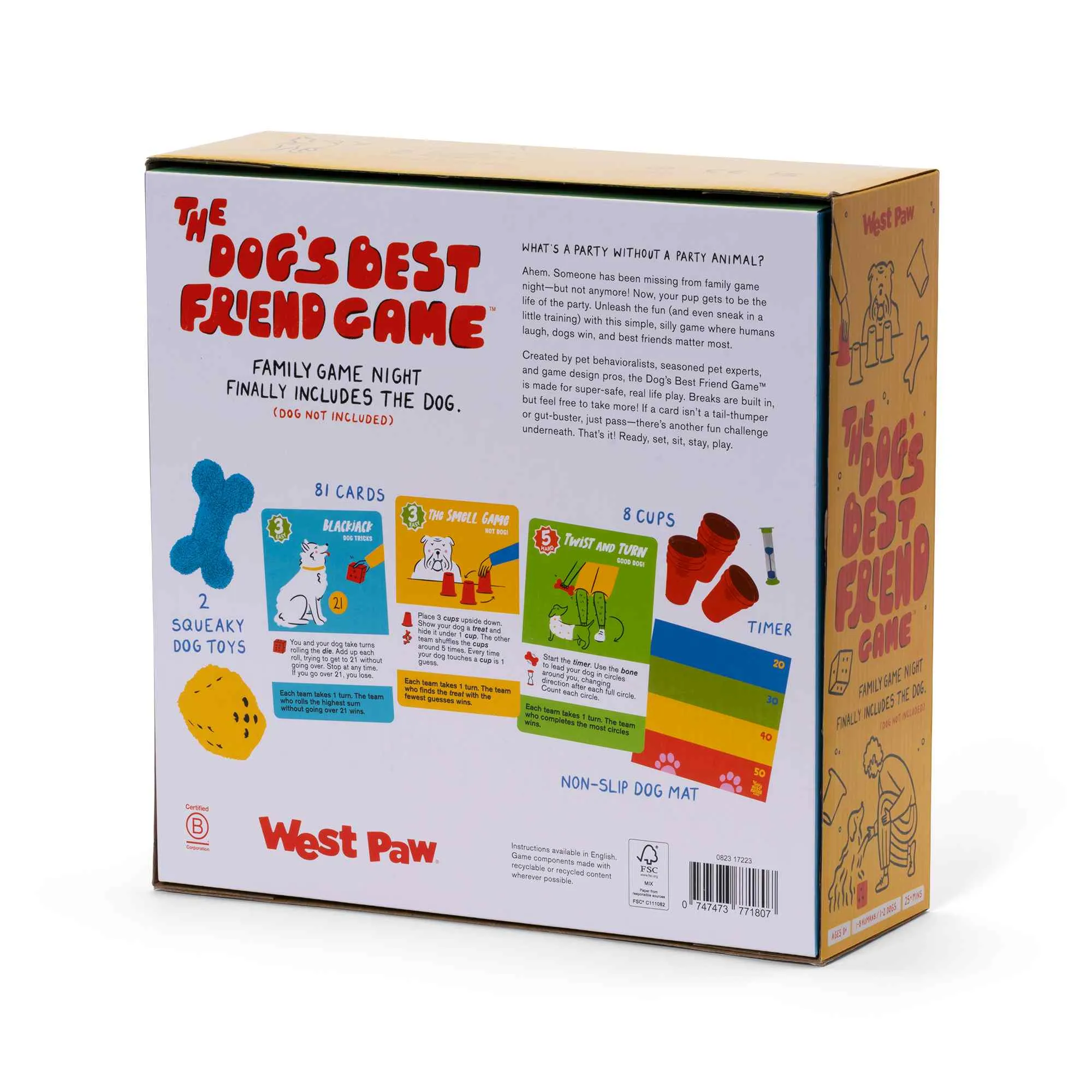 West Paw Dog's Best Friend Game FINAL SALE