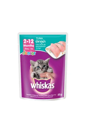 WHISKAS JUNIOR KITTEN TUNA 80G