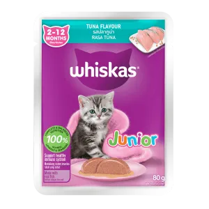 Whiskas Kitten Pouch Junior (2-12 months) – Tuna