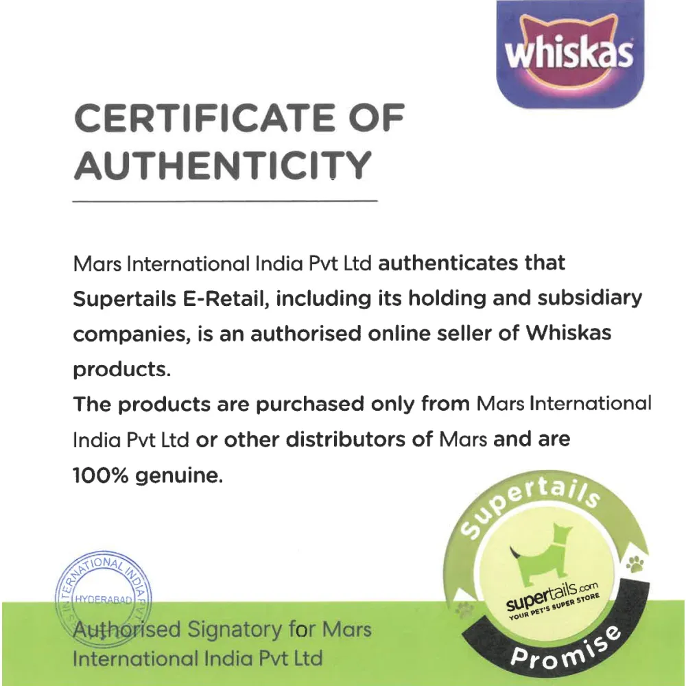 Whiskas Tuna & White Fish Adult (1  Years) Cat Wet Food
