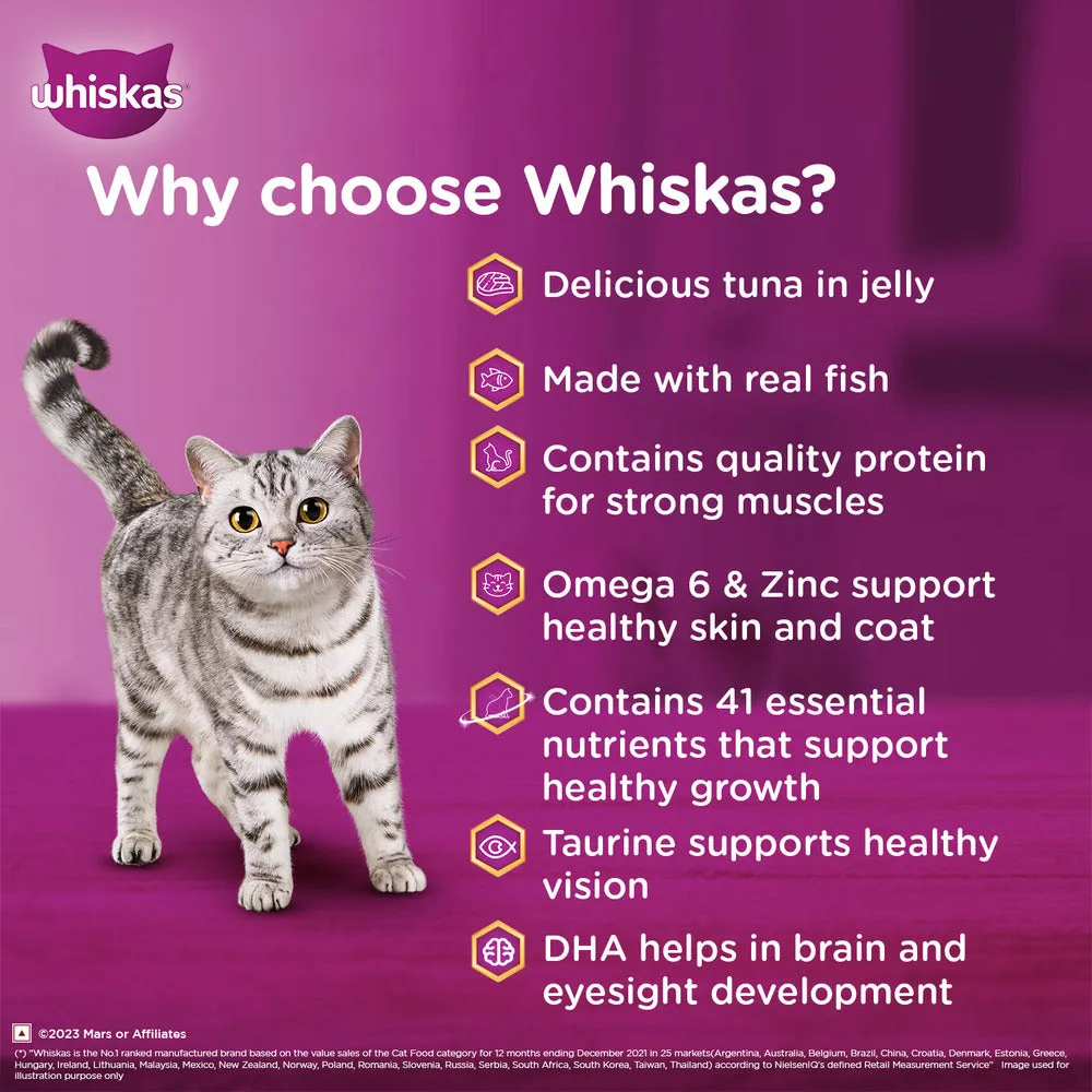Whiskas Tuna in Jelly Kitten (2-12 Months) Cat Wet Food