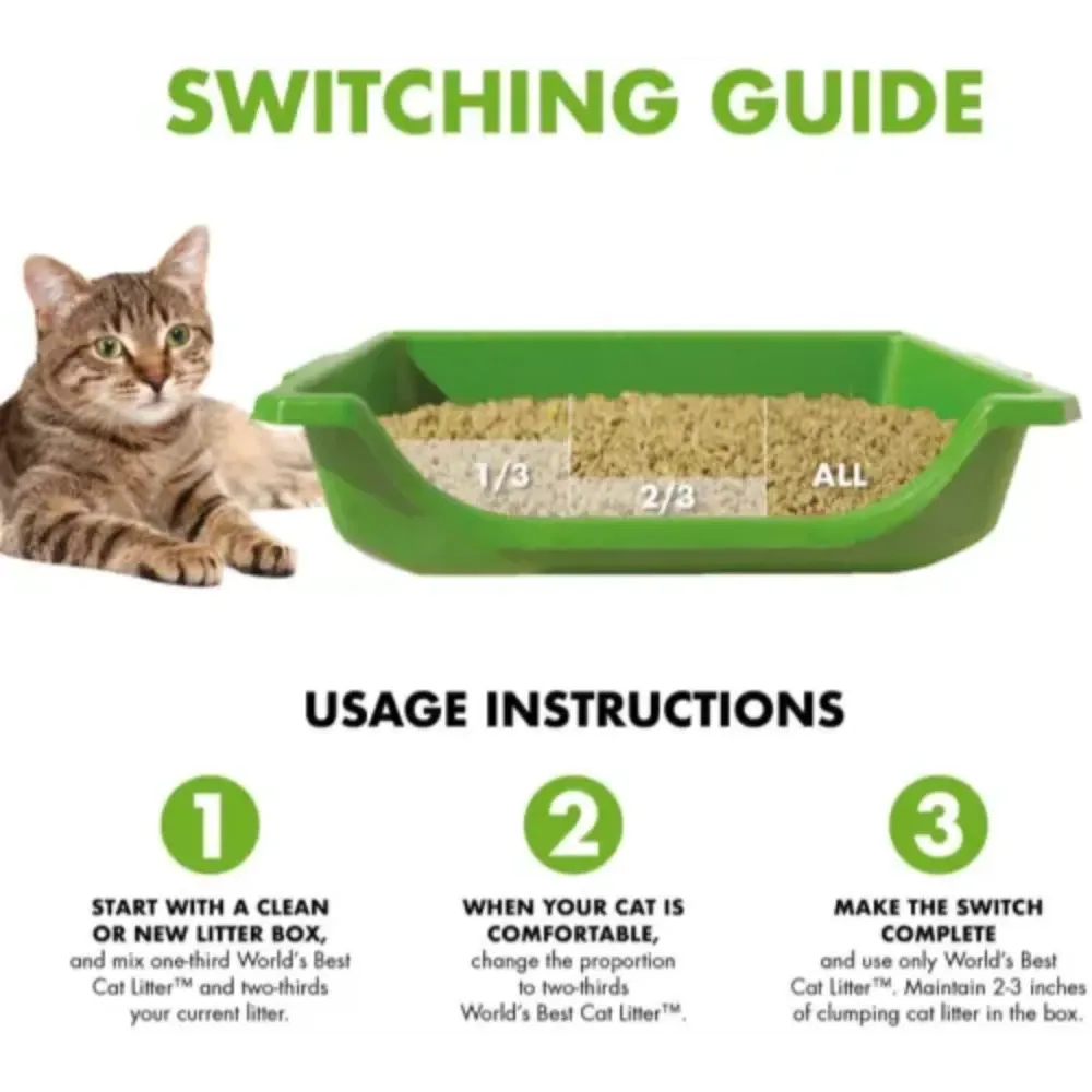 Worlds Best Cat Litter Clumping Formula 3.63Kg (8Lb)